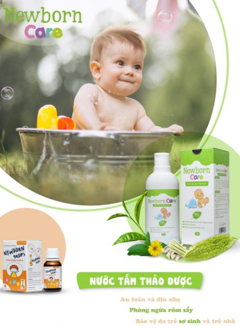 SỈ NƯỚC TẮM THẢO DƯỢC_ NEWBORN CARE DÀNH CHO CÁC BÉ_HÀNG CHÍNH HÃNG