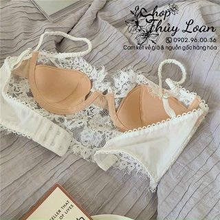 Áo Bralette Ren Mỏng Sexy Có Gọng Nâng Đẩy Ngực, không mút, có gọng hàng cúc ren mềm xuyên thấu sexy.