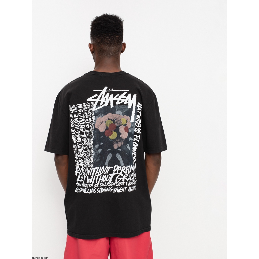 Áo thun Stussy Camellias Dyed - STUSSY CAMELLIAS DYED TEE