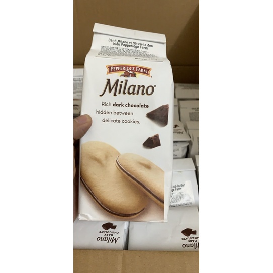 bánh milano vị socola đen Hiệu Pepperidge Farm
