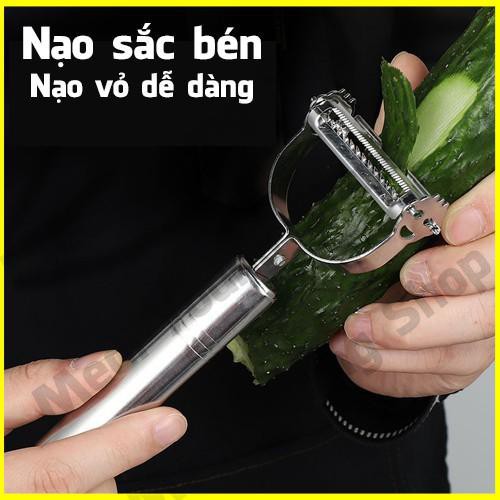 Nạo Rau Củ Hoa Quả Inox Đa Năng, Đồ Dùng Dụng Cụ Vật Dụng Nhà Bếp Thông Minh Độc Đáo Tiện Ích Medi Young Shop