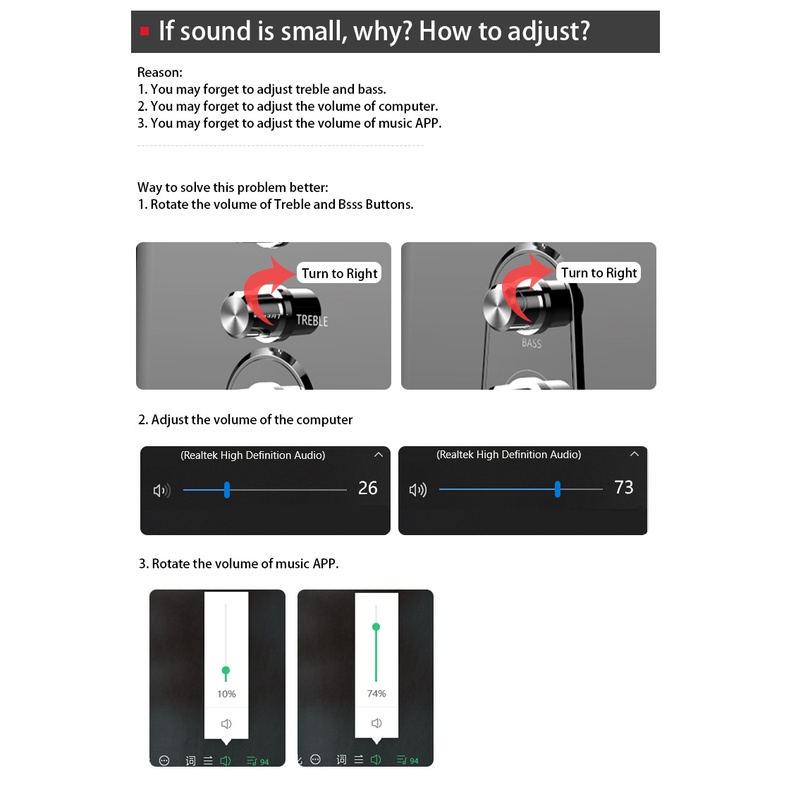 Loa Bluetooth Âm Thanh Siêu Trầm Cho Máy Tính/Laptop/TV