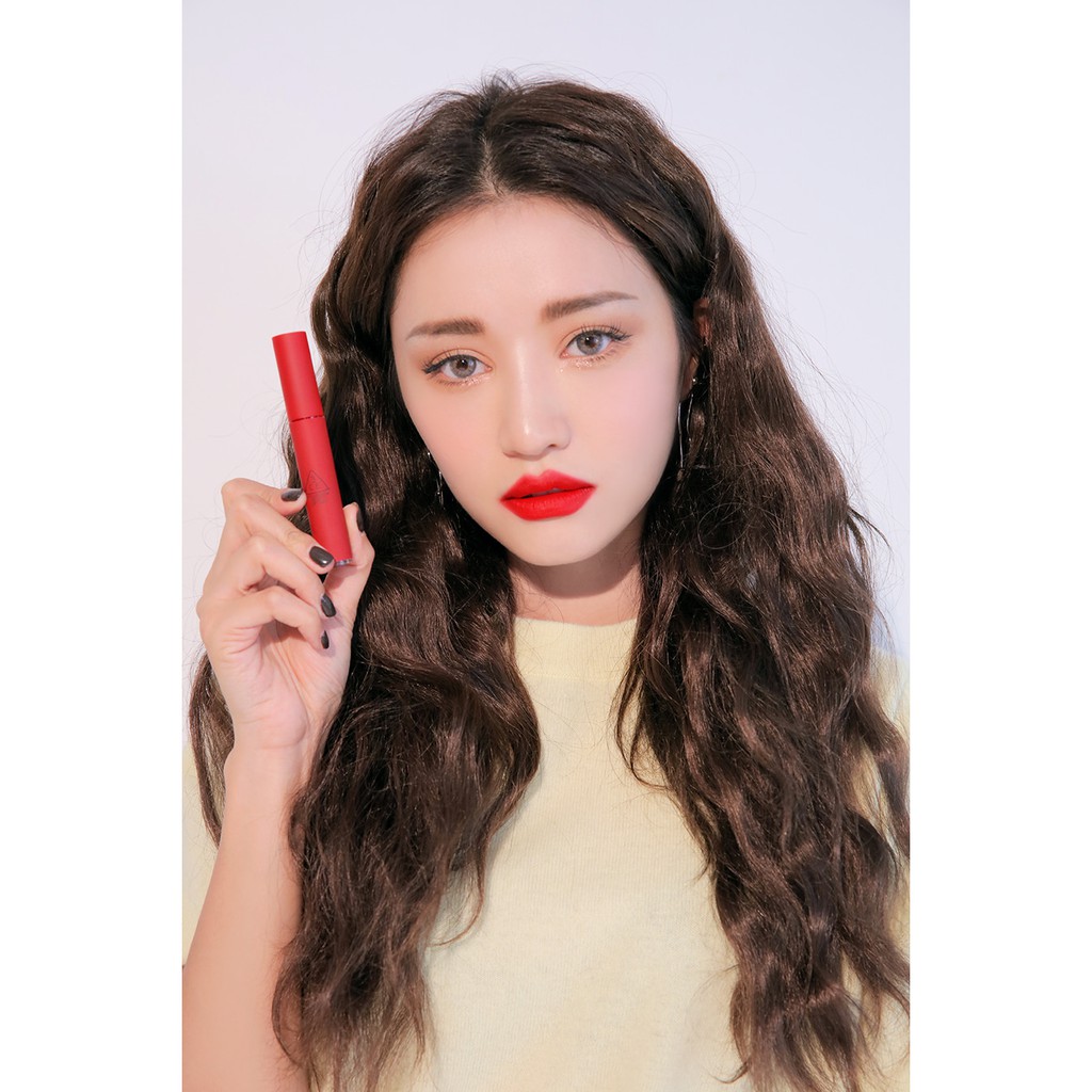 Son kem lì màu đỏ thuần STYLENANDA VELVET LIP TINT 4G #BEST_EVER | BigBuy360 - bigbuy360.vn