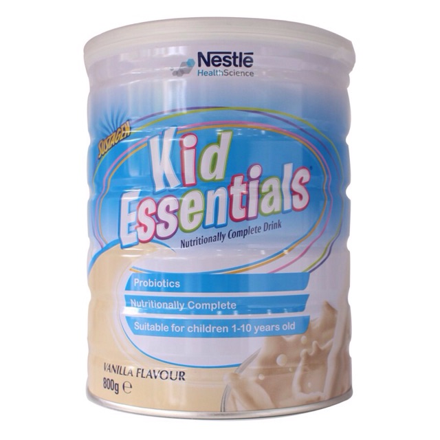 Sữa Kid Essentials(800gr), dành cho trẻ chậm tăng cân