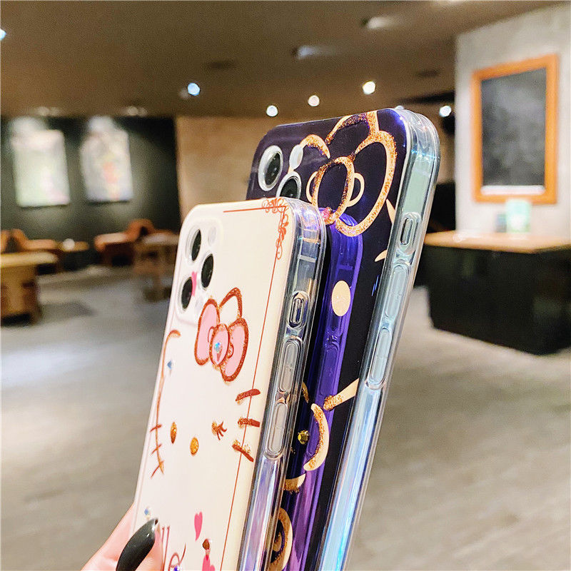 Ốp Điện Thoại In Họa Tiết Dễ Thương Cho iPhone 11 x XS Max XR xsmax 12 8plus 11promax 12promax Dlgc