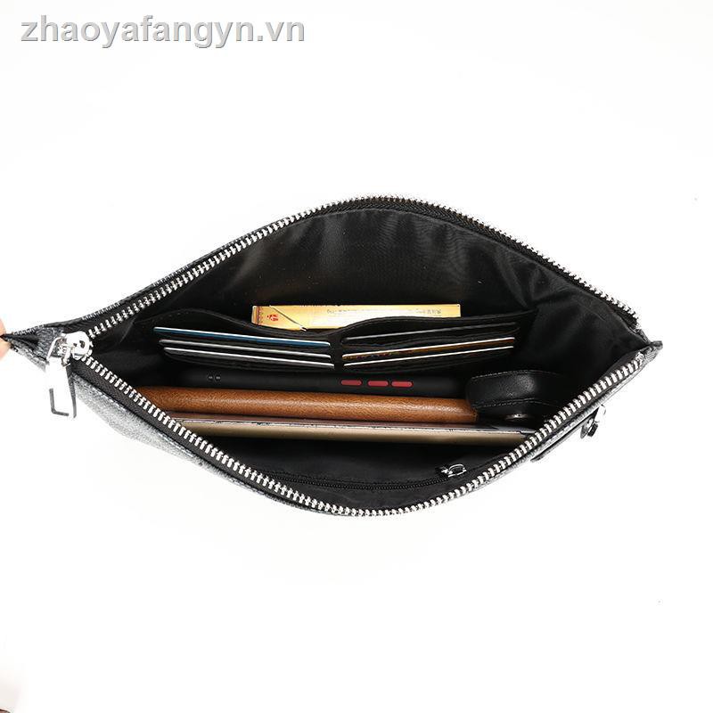 Túi da cầm tay phong cách thời trang cho nam | BigBuy360 - bigbuy360.vn