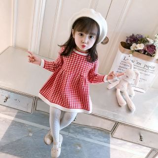 Váy len Quảng Châu bé gái