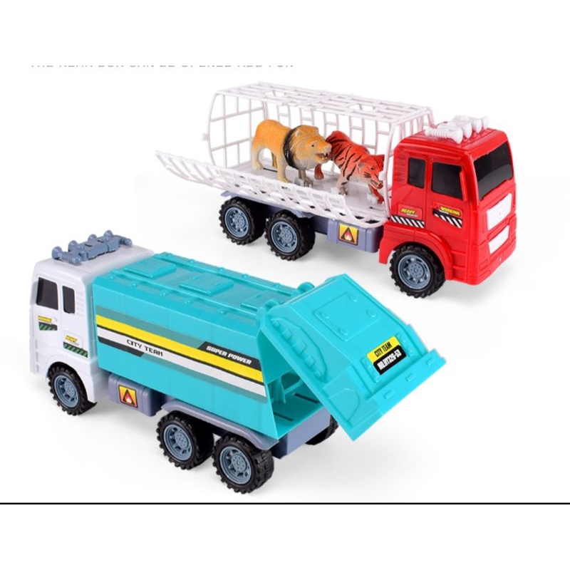 Xe đồ chơi công trình chạy đà cho bé