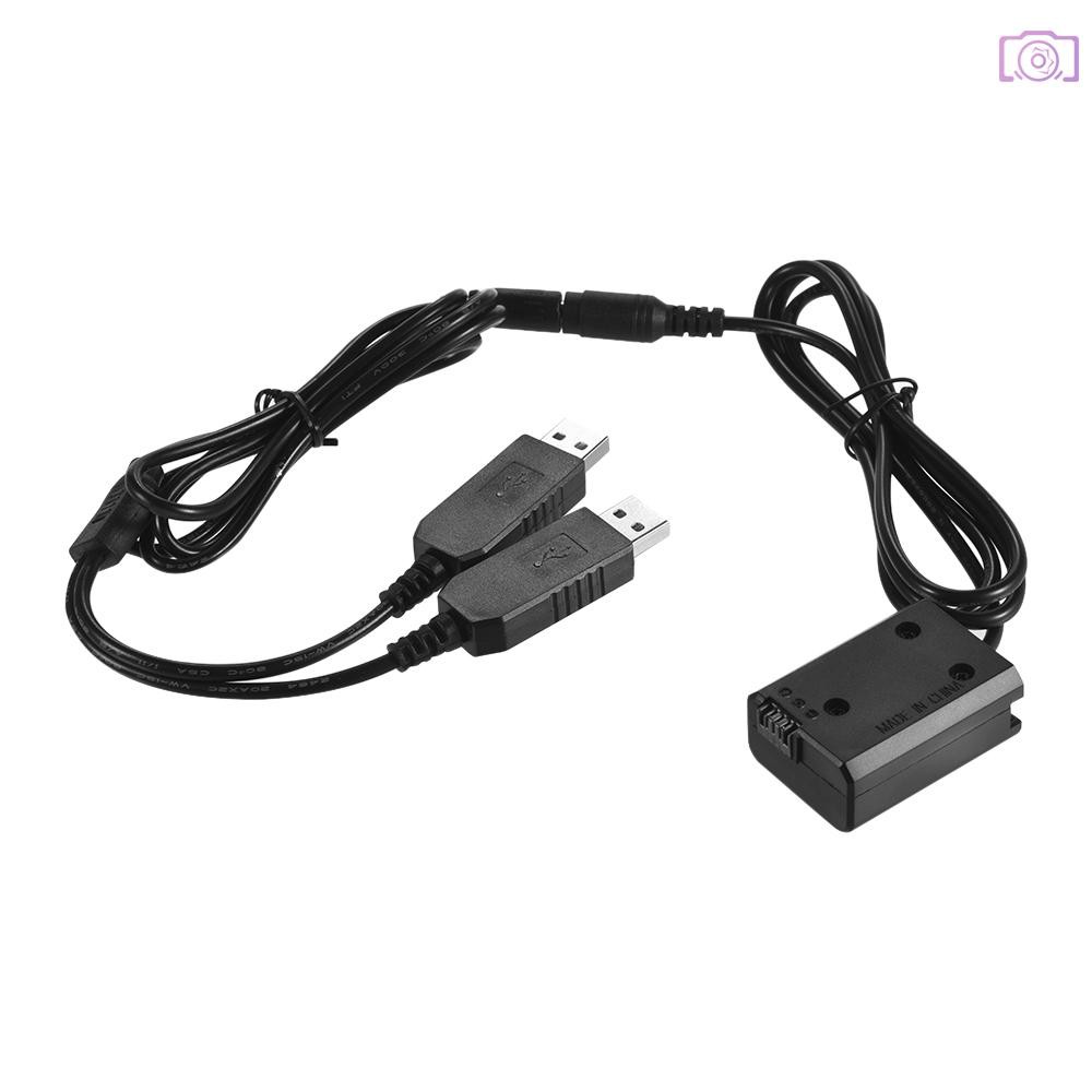 Bộ Sạc Usb Kép Cho Máy Ảnh Sony Nex-3 Series, Nex-5n / 5r / 5c / 5t Series, Nex-6 Series, Nex-7 Series, A5000, A6300, A63,dsc-rx10 Rx10 Ii