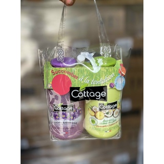 Set quà 2 chai Sữa tắm Cottage 250ml