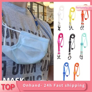Convenient adjustable mask strap