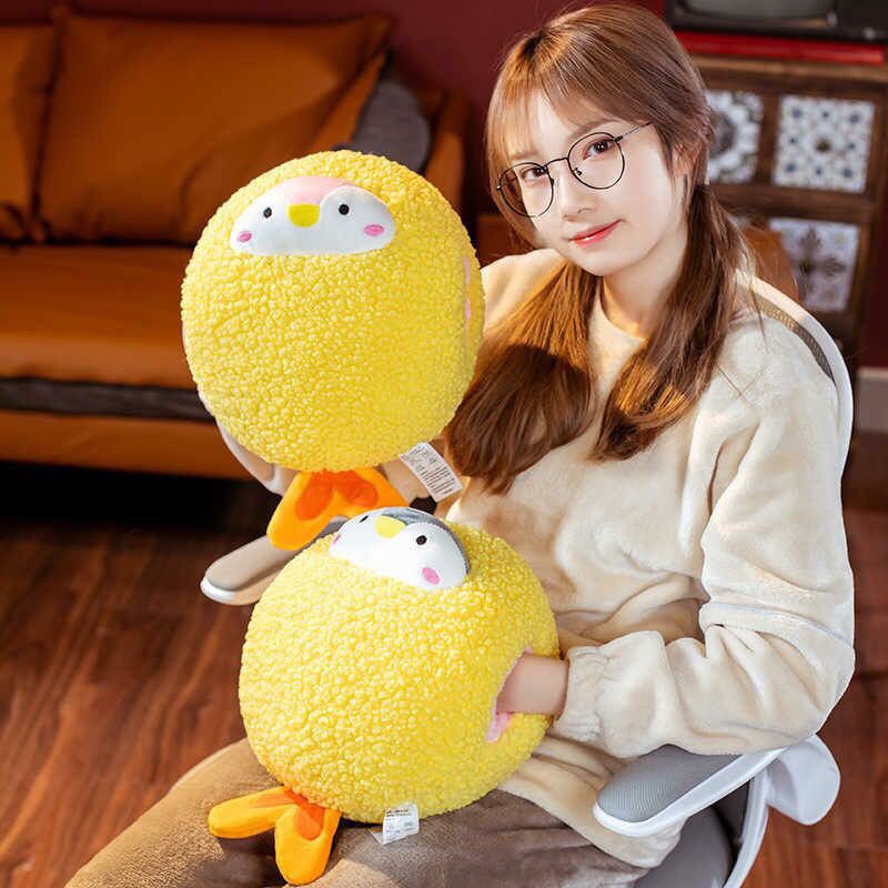 Gấu bông Cánh cụt Koupen cosplay tôm chiên- ủ tay giữ ấm