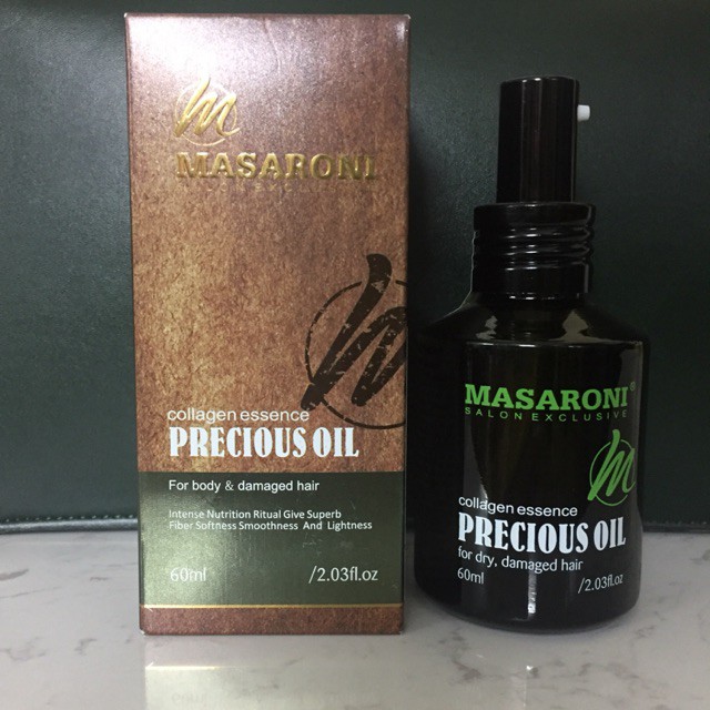 Tinh dầu dưỡng tóc Masaroni Argan Precious Oil 60ml