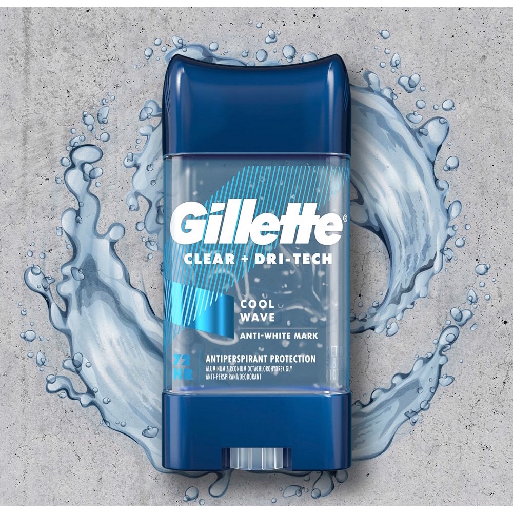 Gel Ngăn tiết mồ hôi và Khử mùi Gillette 107g