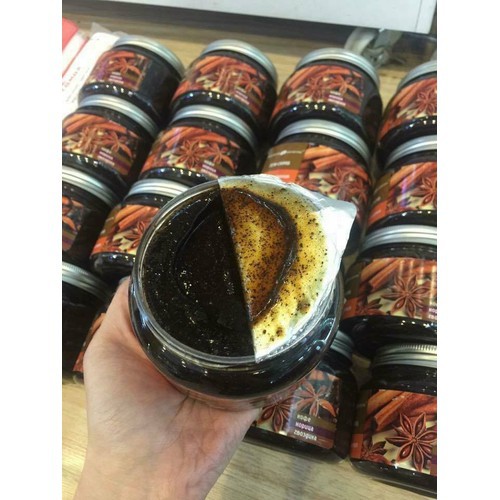 Tẩy da chết quế hồi Nga, tẩy da chết body Nga chiết xuất từ quế hồi 380ml, thành phần hoàn toàn tự nhiên an toàn cho da | BigBuy360 - bigbuy360.vn