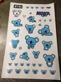 [Mẫu mới] Sticker BT21