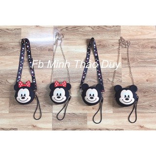 Túi mickey vs minnie bé trai bé gái