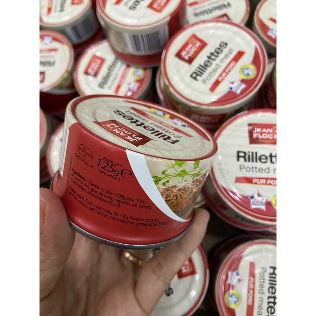 Thịt Paté de Rillettes JeanFlock 125g