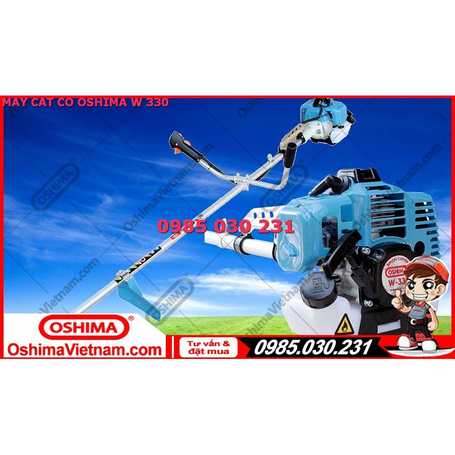MÁY CẮT CỎ OSHIMA W330
