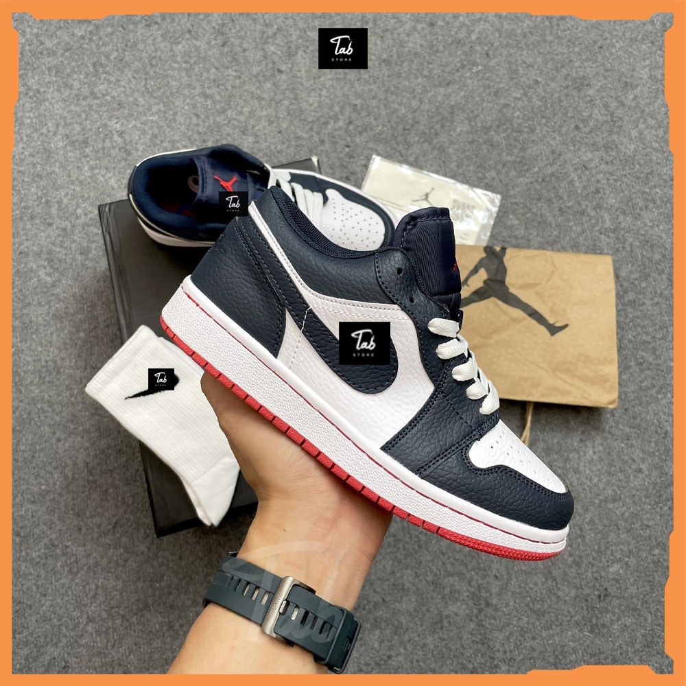 [TabSneaker] Giày Sneaker JD 1 Low"Navy" Cổ Thấp