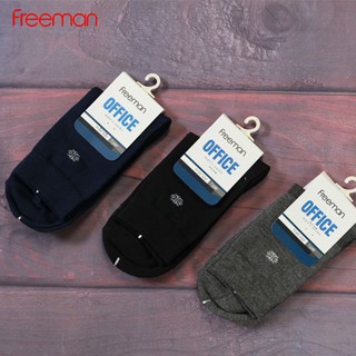 [Combo 3 đôi] Vớ cổ cao, chất liệu cotton FREEMAN