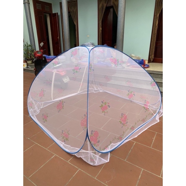 ⚡Màn chụp tự bung⚡ Mùng chụp gấp gọn đủ kích thước 1m2/1m6/1m8/2m2 - Hàng Việt Nam chất lượng ca0