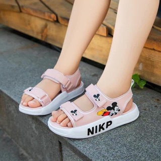 Giày sandal cho bé❤️Có Ảnh Thật❤️ SANDAL MICKEY QUAI NGANG