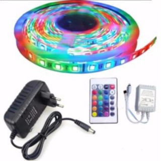 Bộ led trang trí rgb 7 màu full bộ