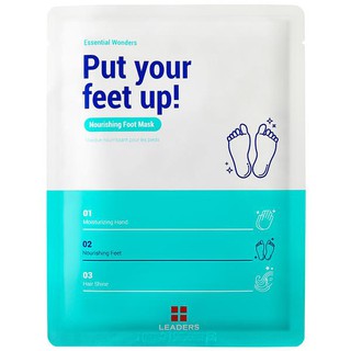 Mặt nạ miếng cho chân Leaders Essential Wonders Put Your Feet Up! Mask 18ml