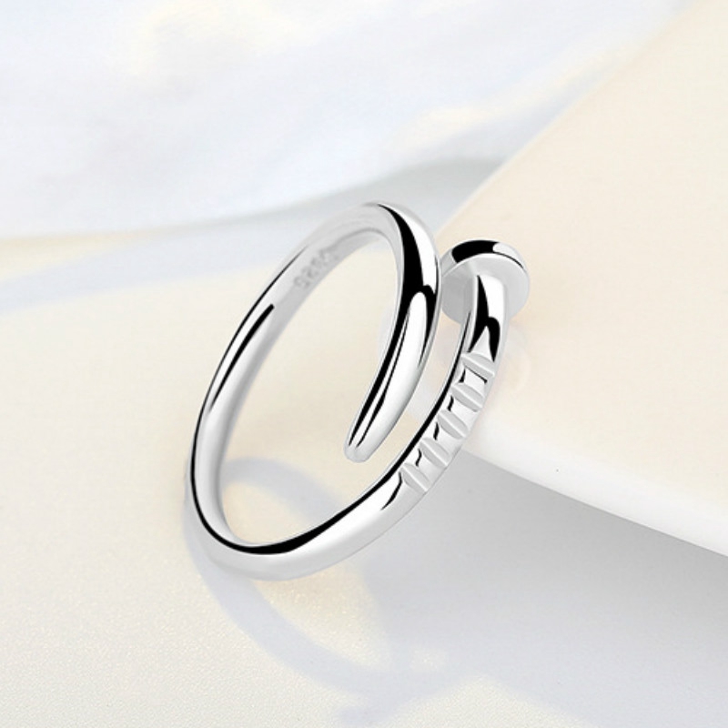 Nhẫn bạc 925 đính đá quý thời trang cho nữ
