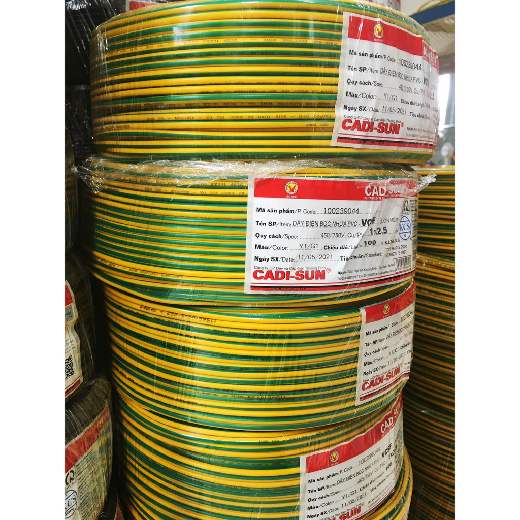 DÂY ĐIỆN ĐÔI Cadisun VCTFK 0.75MM; 1.5MM