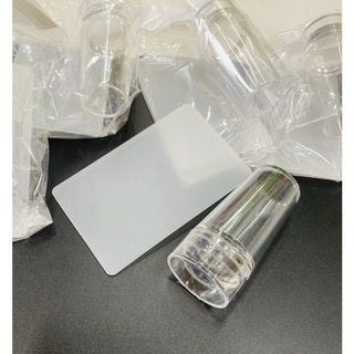 Con dấu silicon in móng tay trong suốt