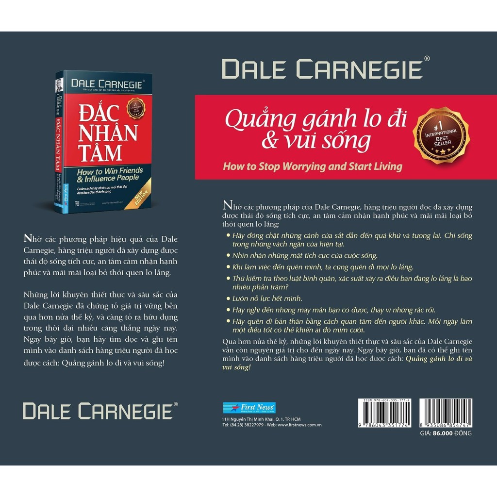 Sách - Dale Caregie - Đắc Nhân Tâm - Tái Bản 2021 - 8935086854754