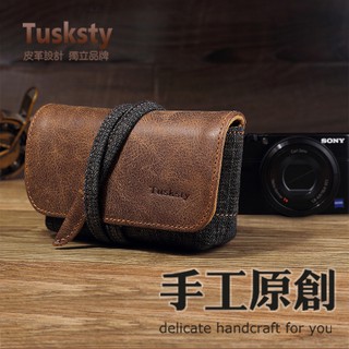 Ốp Da Đựng Máy Ảnh Canon G7X Rico gr3 Sony RX100m4m5m6