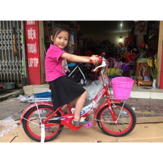 Xe đạp trẻ em 16 inch 💖 freeship 💖 giảm 10k khi nhập xe đạp tango 16 inch dành cho bé gái