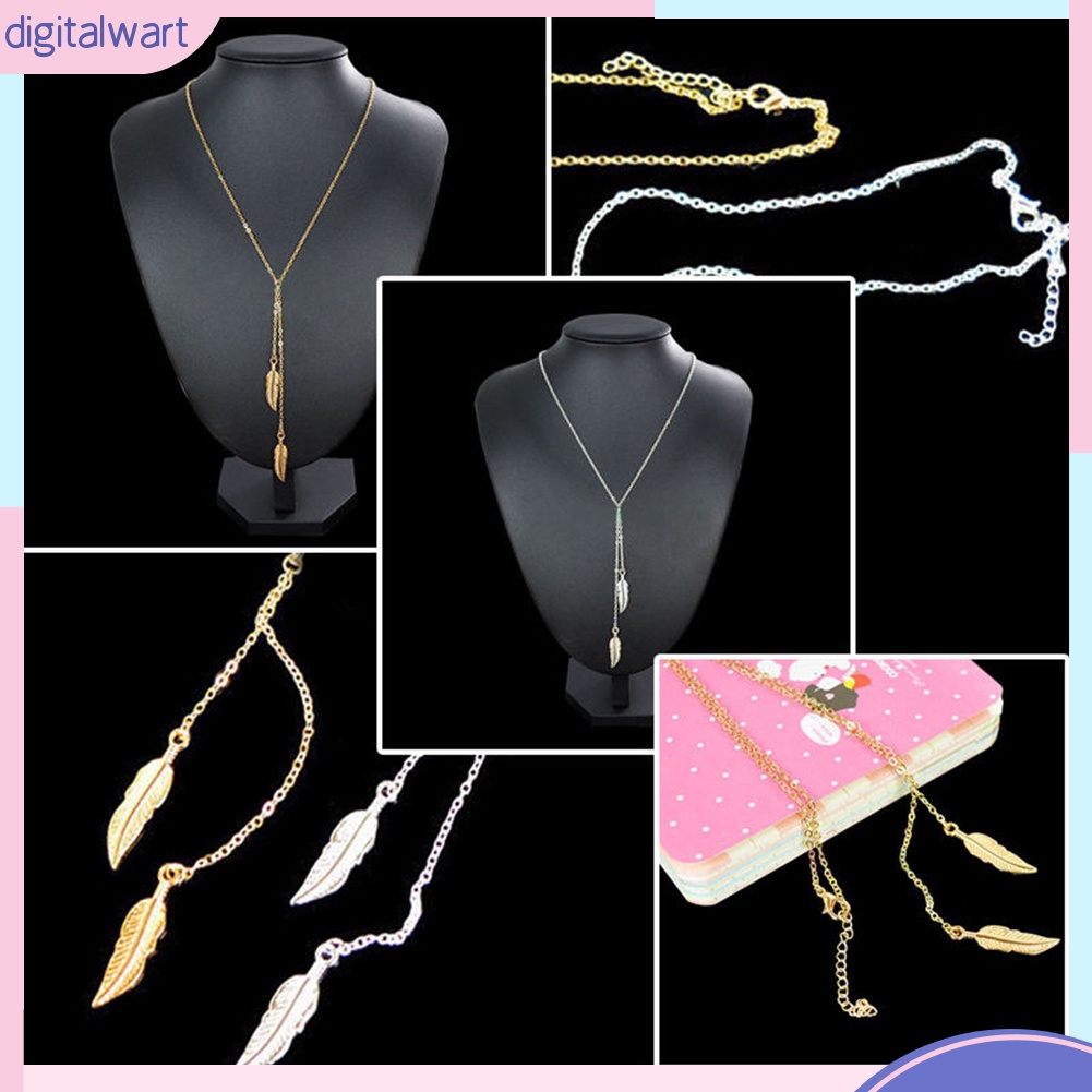 Dây Chuyền Hình Chiếc Lá Phong Cách Bohemian Thanh Lịch Dành Cho Nữ