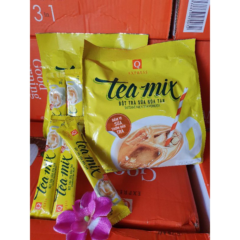 Trà Sữa Tea Mix Trần Quang - Bịch 24 Gói