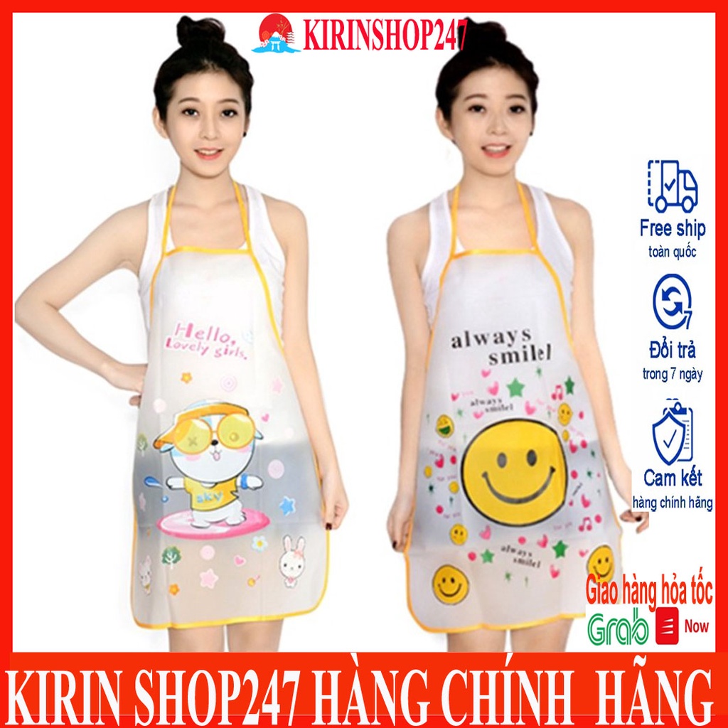 Tạp dề nhà bếp chống thấm 50*70 cm