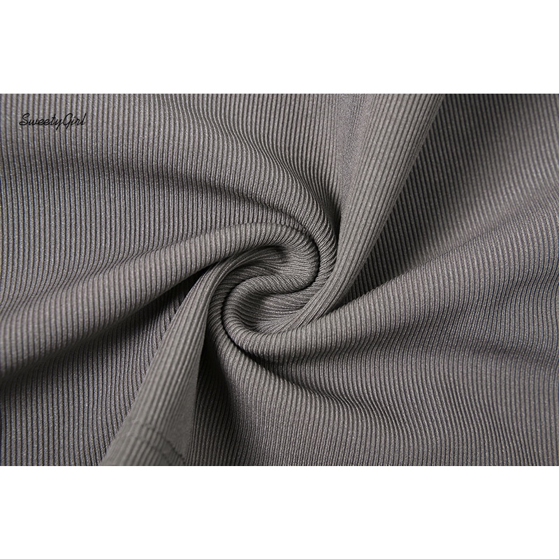 Áo Croptop Trễ Vai Tay Dài Dáng Ôm Màu Trơn Thời Trang Quyến Rũ Cho Nữ