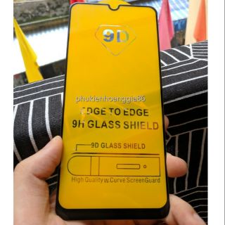 KínH cường lực 9D Full màn Samsung Galaxy A20