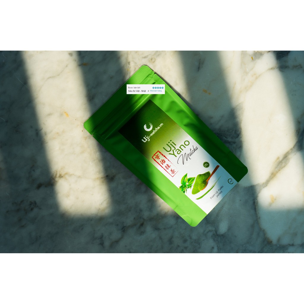 Bột trà xanh Uji Yano matcha Nhật Bản 100g