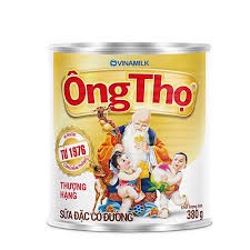 Sữa đặc có đường cao cấp ông thọ trắng, đỏ 380gr.