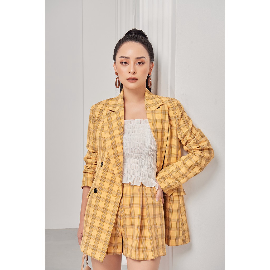 [Mã FAMALLT5 giảm 15% đơn 150k] Áo vest hai hàng khuy - 20Again | BigBuy360 - bigbuy360.vn