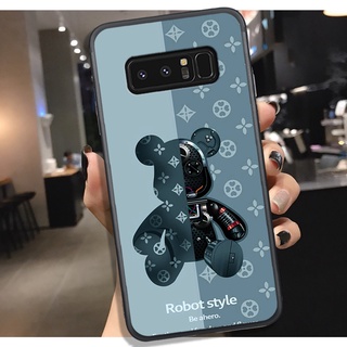 Ốp Lưng Samsung NOTE 8 - NOTE 9 - NOTE 10 - NOTE 10 PLUS , In Hình Gấu Bear Brick siêu ngầu.