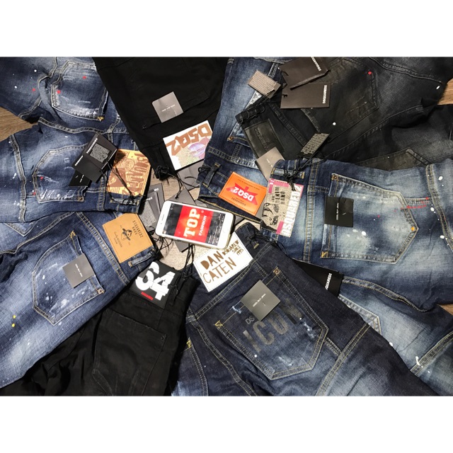 Jeans D.SQ Biker mới về nhiều mẫu