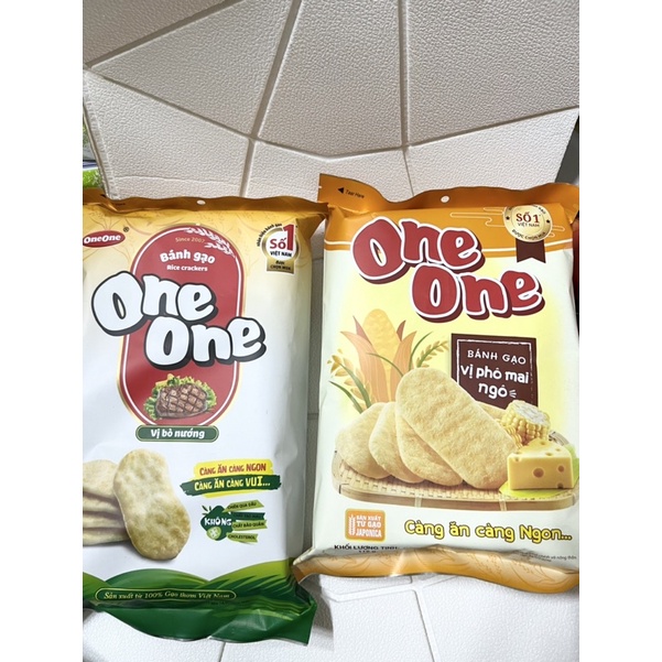 Bánh Gạo Mặn One One gói 118g