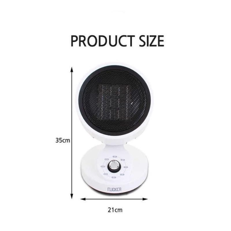 Quạt sưởi Flicker PTC Circulator hàng nội địa Hàn Quốc