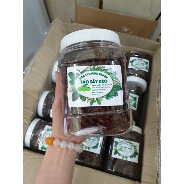 TÁO SẤY DẺO, đặc sản Phan rang Ninh thuận  500gr