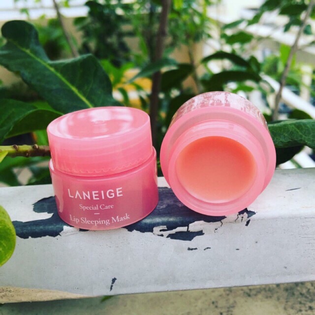 🍓🍓🍓 MẶT NẠ NGỦ CHO MÔI LANEIGE LIP SLEEPING MASK (hũ mini 3g dùng thử - tiện lợi để đem đi học đi làm)