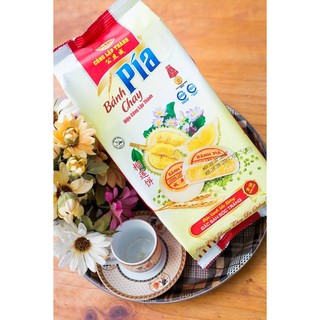 Bánh Pía Sóc Trăng Đậu Xanh Sầu Riêng Chay Cao Cấp (500g/4 cái)